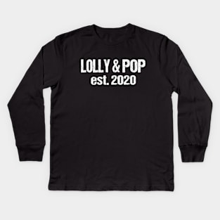 LOLLI & POP est 2020 Kids Long Sleeve T-Shirt